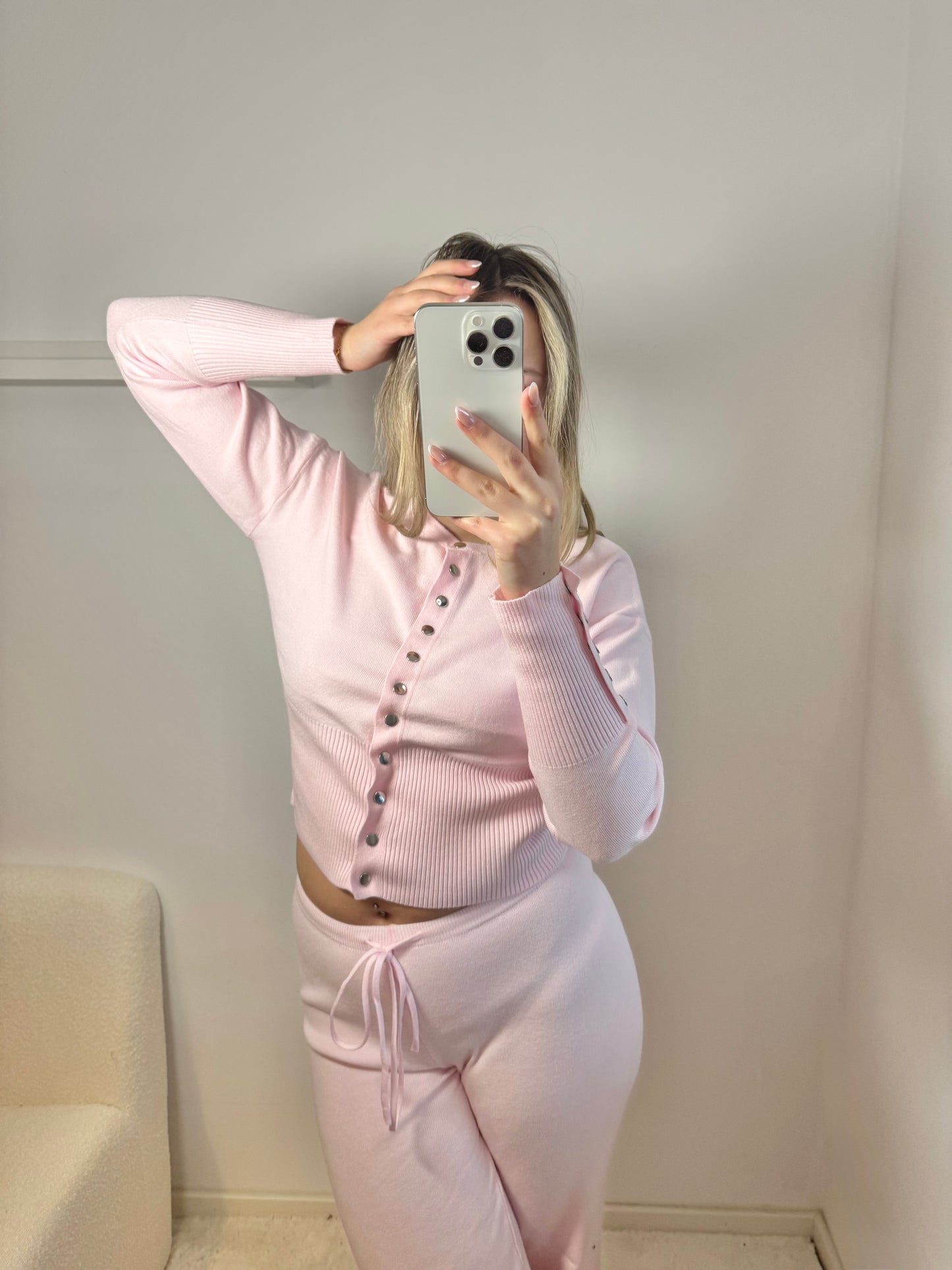 Kuschel Set rosa