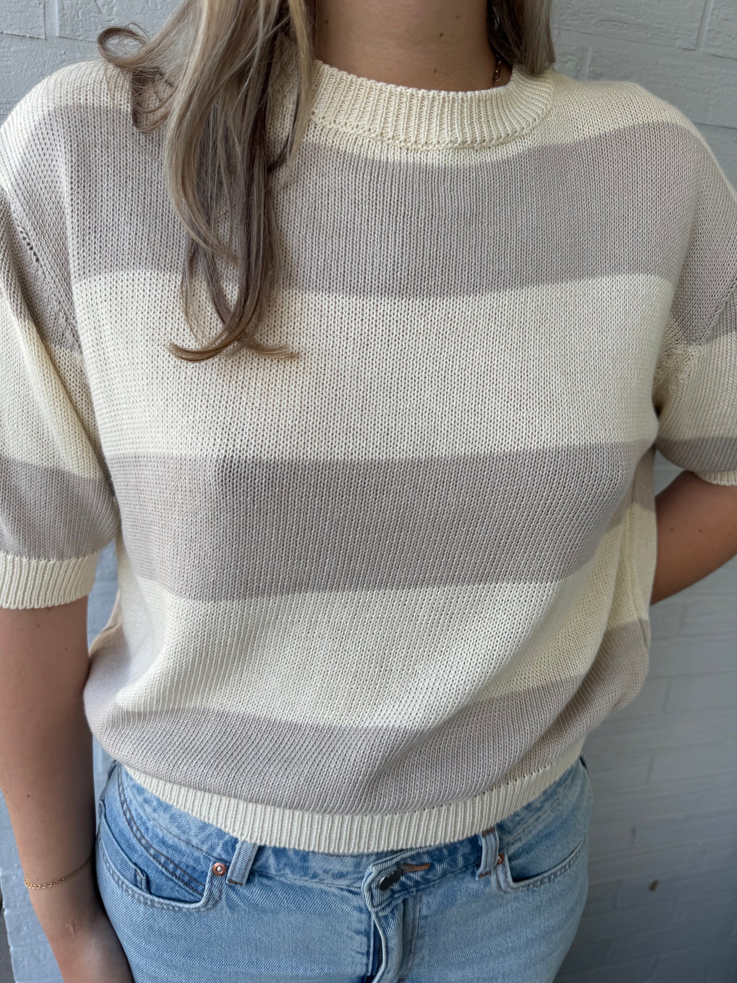Streifen Shirt aus Baumwolle