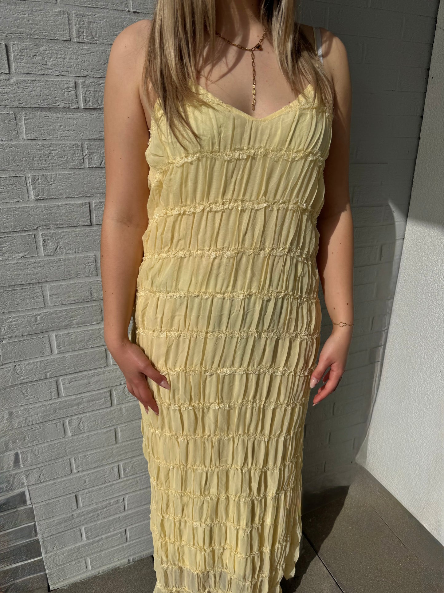 Summer Kleid gelb