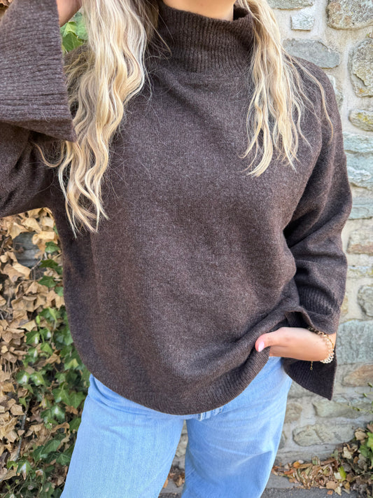 Strickpullover chocolate knit