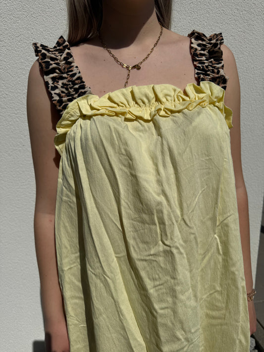 Kleid mit Leo Trägern