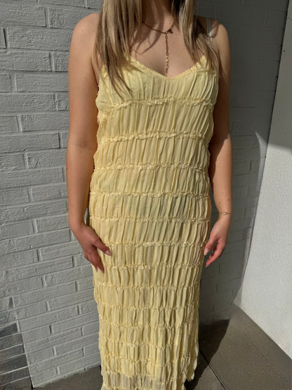 Summer Kleid gelb