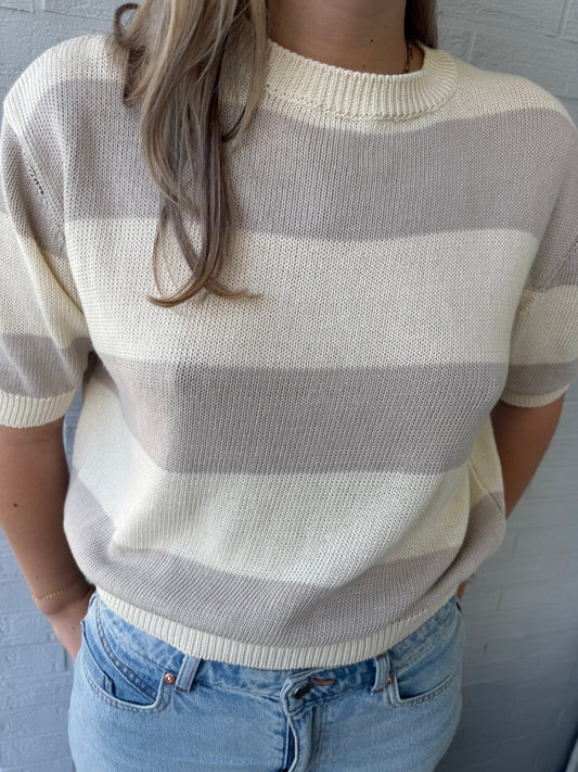 Streifen Shirt aus Baumwolle